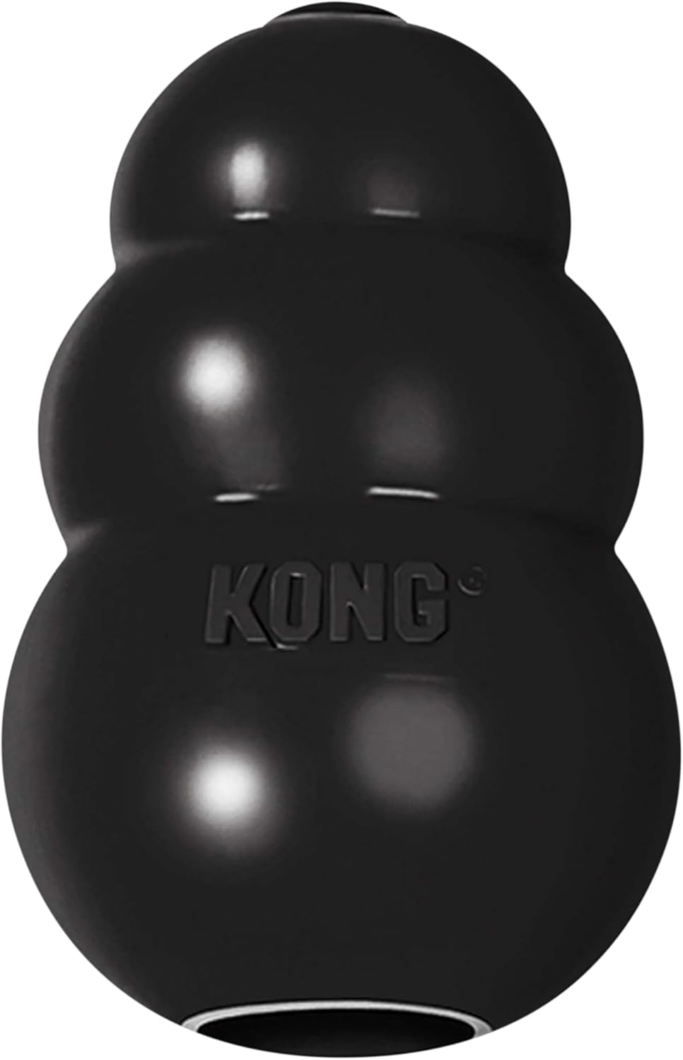- Extreme Dog Toy - Toughest Natural Rubber, Black - Fun to Chew, Chase and Fetch - for Large Dogs