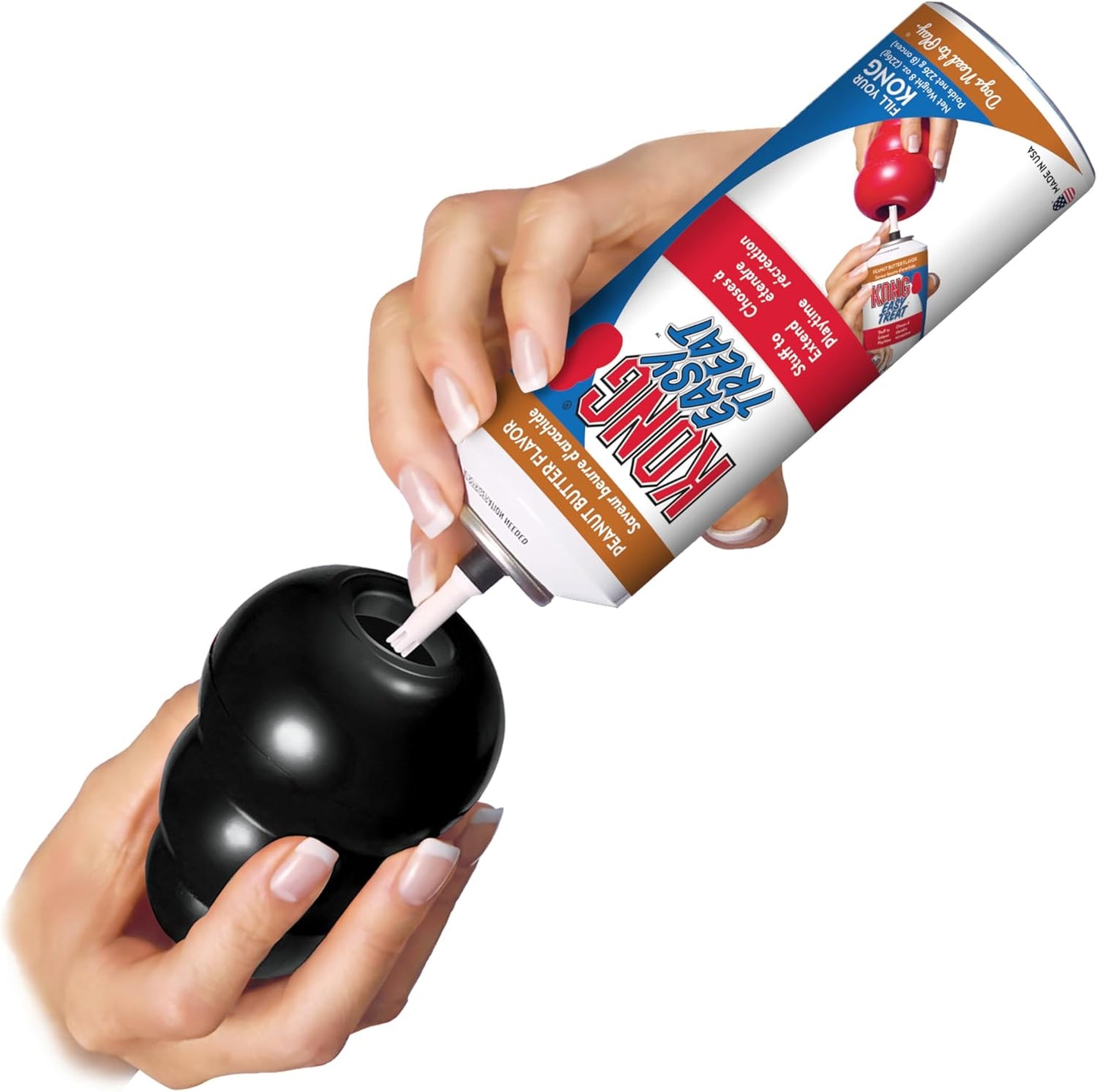 - Extreme Dog Toy - Toughest Natural Rubber, Black - Fun to Chew, Chase and Fetch - for Large Dogs