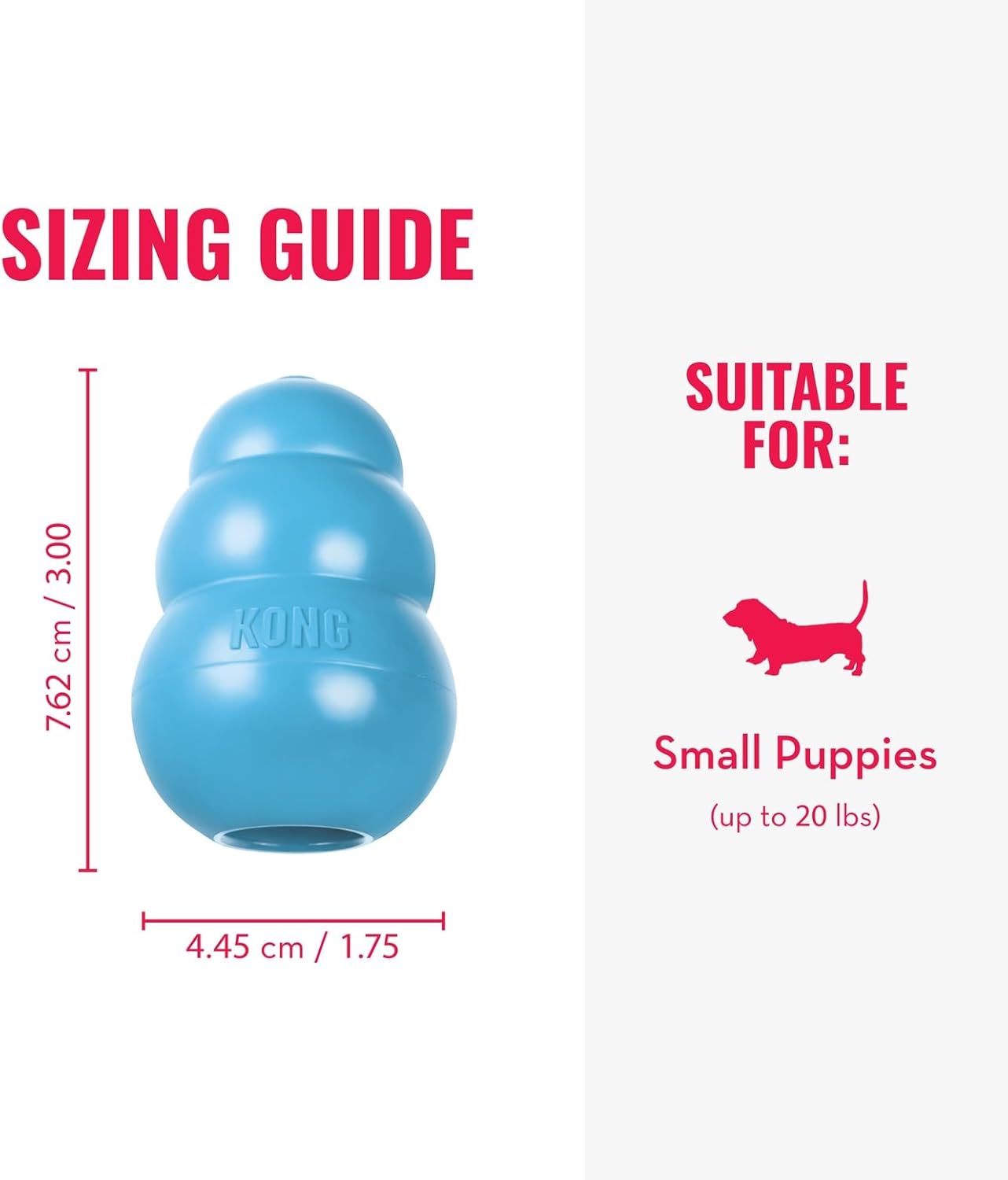 - Puppy Toy - Natural Teething Rubber - Fun to Chew, Chase and Fetch (Colour May Vary) - for Small Puppies