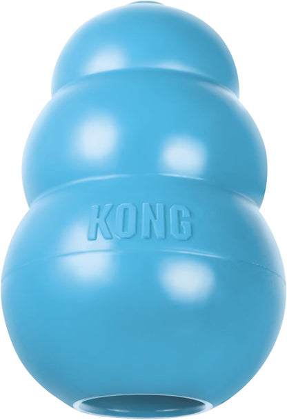 - Puppy Toy - Natural Teething Rubber - Fun to Chew, Chase and Fetch (Colour May Vary) - for Small Puppies