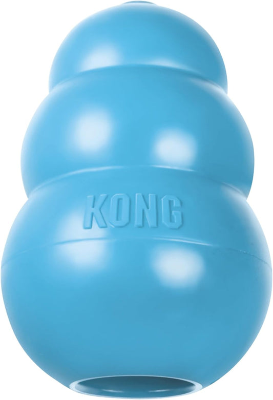 - Puppy Toy - Natural Teething Rubber - Fun to Chew, Chase and Fetch (Colour May Vary) - for Small Puppies