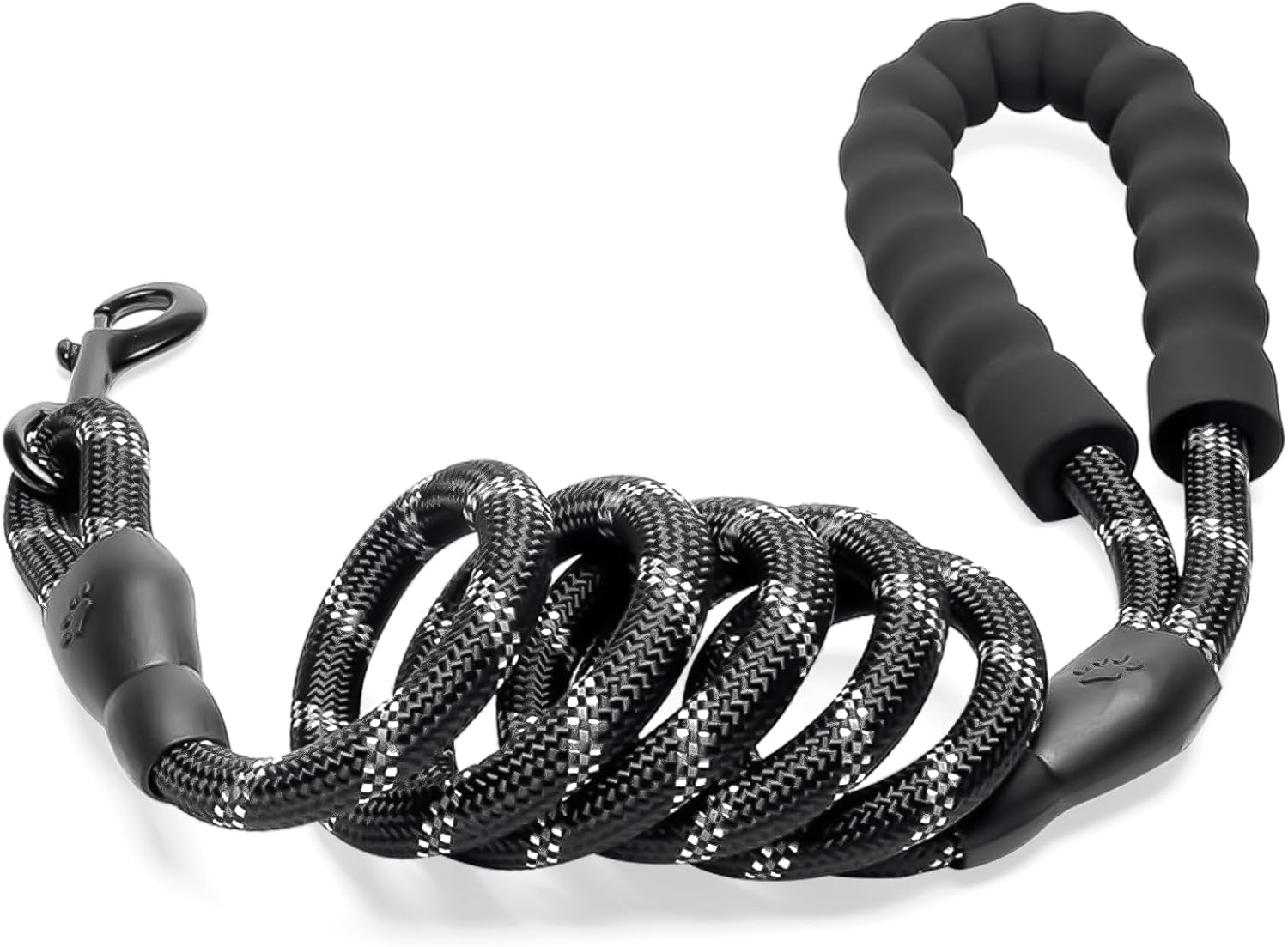 Dog Leash Heavy Duty - 1.5M Dog Lead with Comfortable Padded Handle and Highly Reflective Threads Leash for Small Medium and Large Dogs, Puppy Training Essential Leads for Walks, Hikes